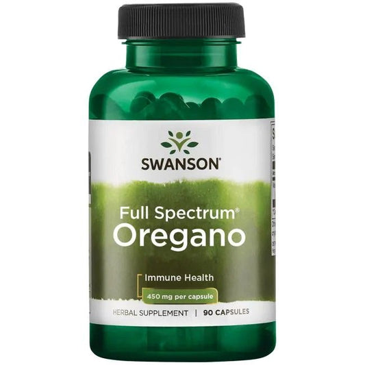 Swanson Full Spectrum Oregano 450mg 90 caps