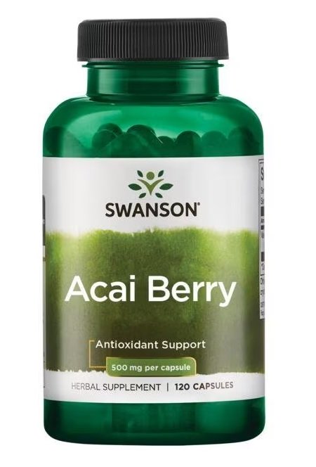 Swanson Acai Berry 500mg 120 caps