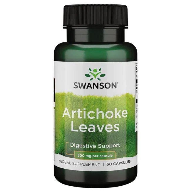 Swanson Artichoke Leaves 500mg 60 caps