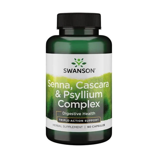 Swanson Senna Cascara & Psyllium Complex 90 caps