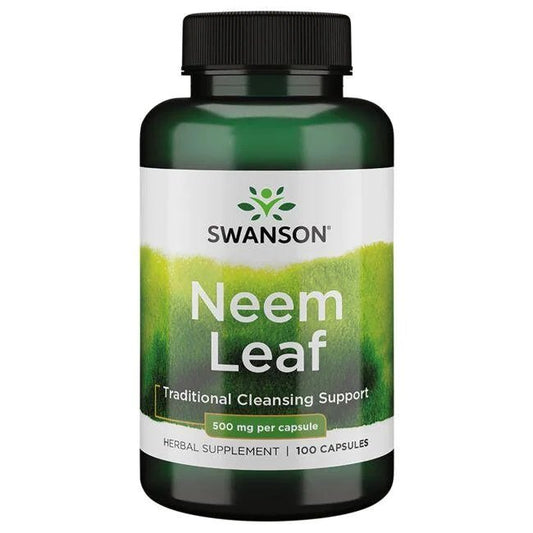 Swanson Neem Leaf 500mg 100 caps