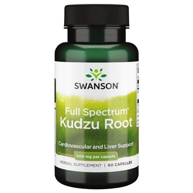Swanson Full Spectrum Kudzu Root 500mg 60 caps
