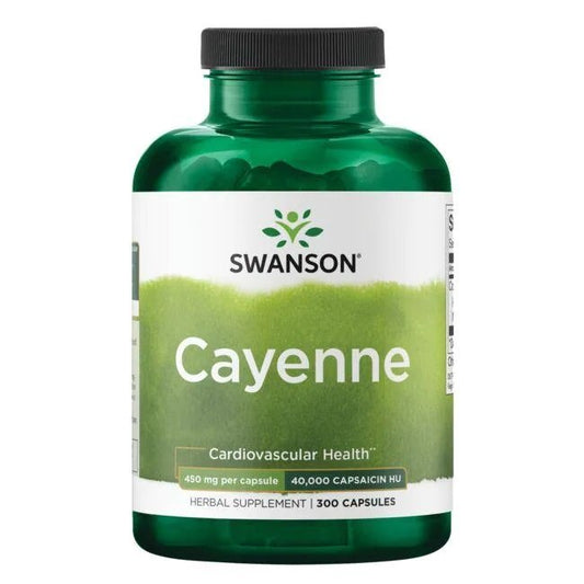 Swanson Cayenne 450mg 300 caps