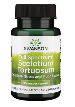 Swanson Full Spectrum Sceletium Tortuosum 50mg 60 vcaps