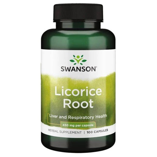 Swanson Licorice Root 450mg 100 caps