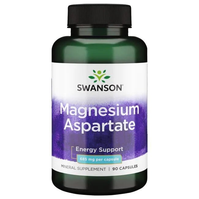 Swanson Magnesium Aspartate 685mg 90 caps