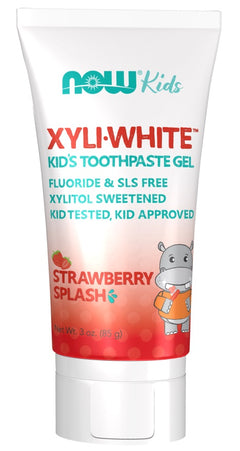 NOW Foods XyliWhite Kids Strawberry Splash 85g
