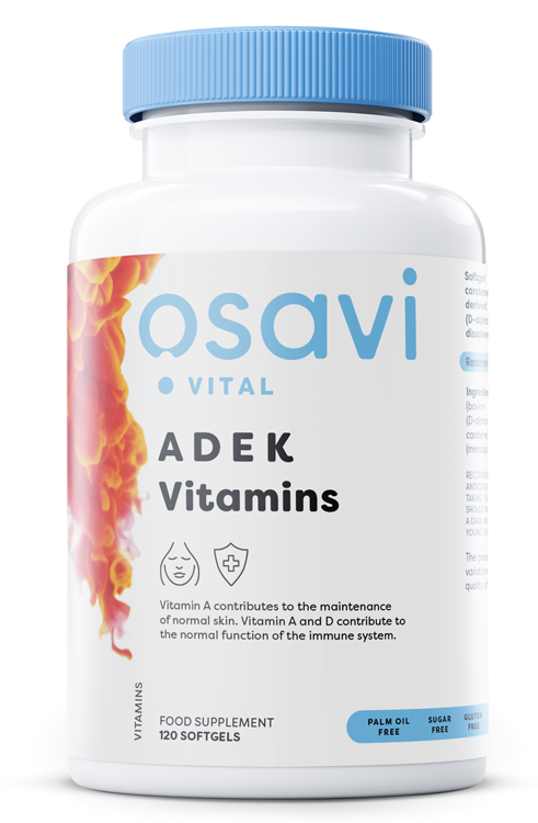 Osavi ADEK Vitamins 120 softgels