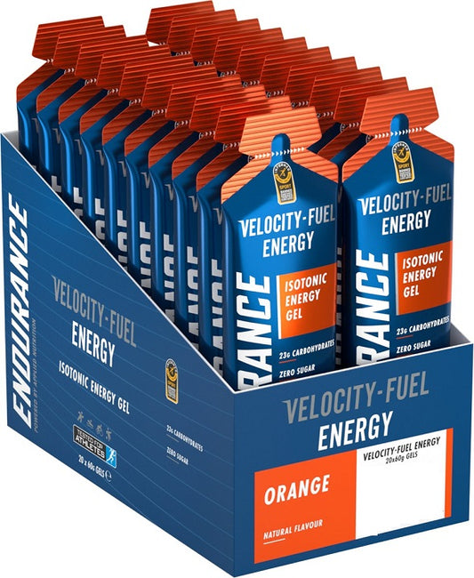 Applied Nutrition Endurance Energy Isotonic Energy Gel Orange 20 x 60g