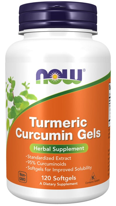 NOW Foods Turmeric Curcumin 120 softgels
