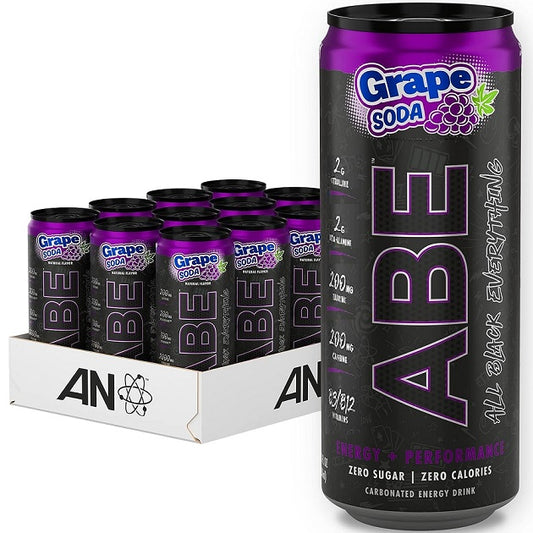 Applied Nutrition ABE Energy + Performance Cans Grape Soda 12 x 330 ml