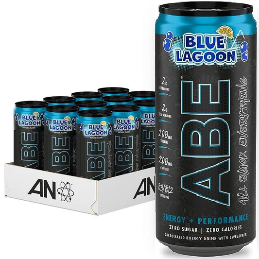 Applied Nutrition ABE Energy + Performance Cans Blue Lagoon 12 x 330 ml