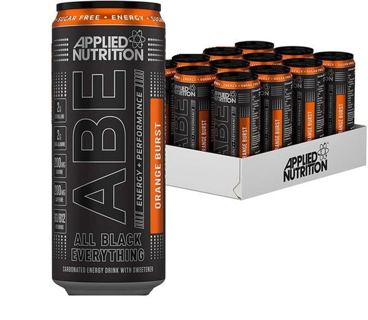 Applied Nutrition ABE Energy + Performance Cans Orange Burst 12 x 330 ml
