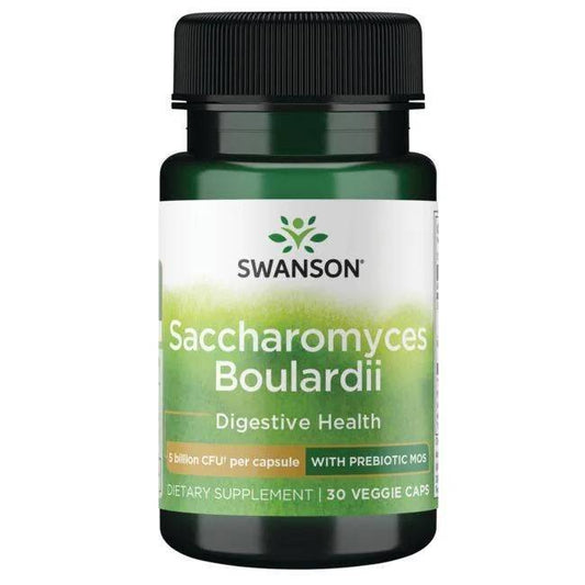 Swanson Saccharomyces Boulardii 30 vcaps