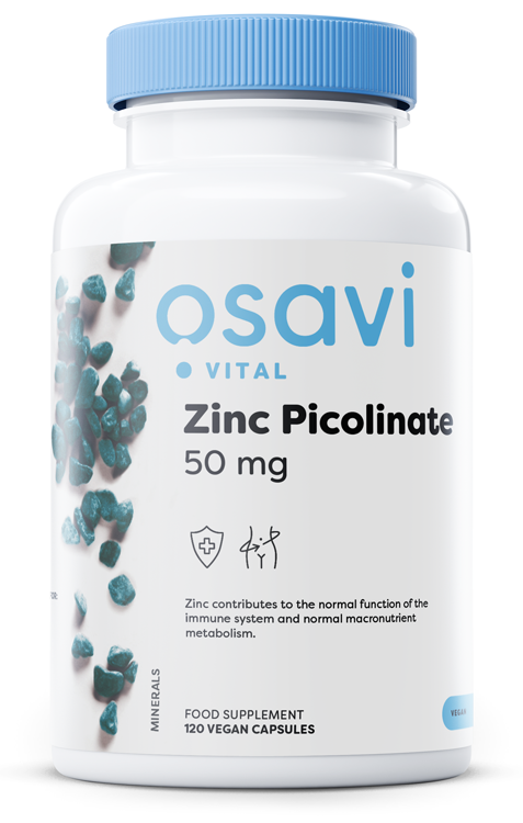 Osavi Zinc Picolinate 50mg 120 vegan caps