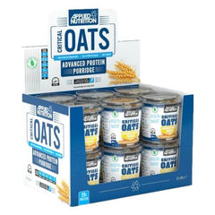 Applied Nutrition Critical Oats Protein Porridge Chocolate 12 x 60g