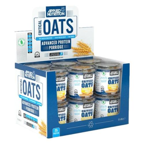 Applied Nutrition Critical Oats Protein Porridge Chocolate 12 x 60g