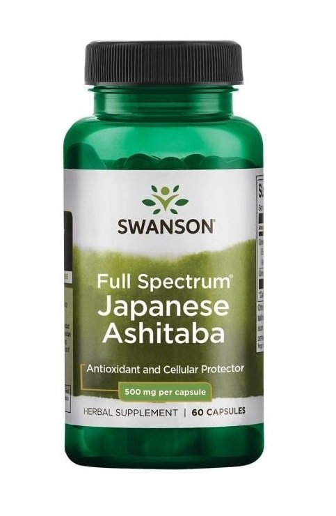 Swanson Full Spectrum Japanese Ashitaba 500mg 60 caps