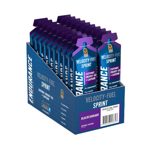 Applied Nutrition Endurance Sprint Isotonic Energy Gel + Caffeine Blackcurrant 20 x 60g