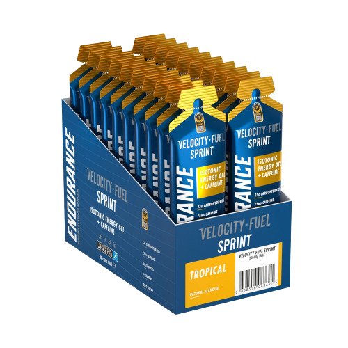 Applied Nutrition Endurance Sprint Isotonic Energy Gel + Caffeine Tropical 20 x 60g