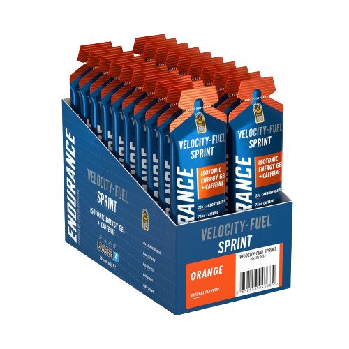 Applied Nutrition Endurance Sprint Isotonic Energy Gel + Caffeine Orange 20 x 60g