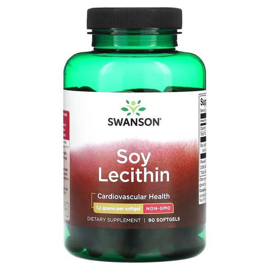 Swanson Soy Lecithin 1200mg 90 softgels
