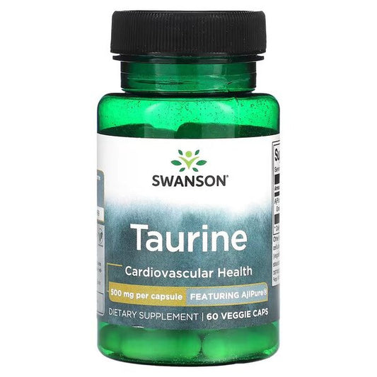 Swanson Taurine 500mg 60 vcaps