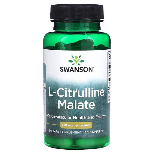 Swanson L-Citrulline Malate Complex 750mg 60 caps
