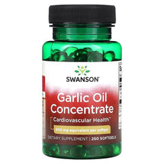 Swanson Garlic Oil Concentrate 500mg 250 softgels