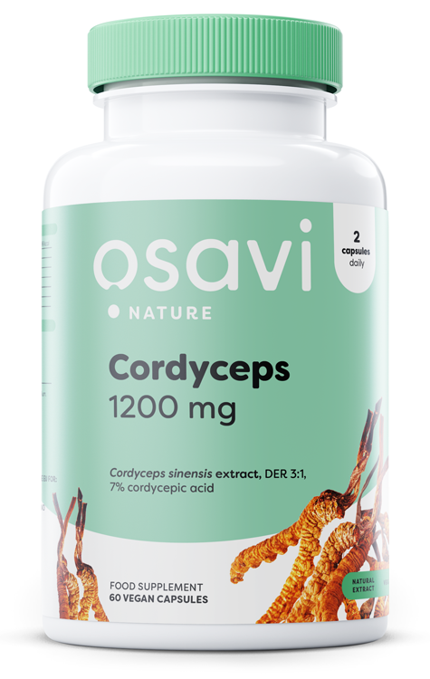 Osavi Cordyceps 1200mg 60 vegan caps