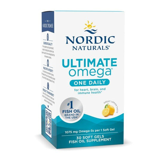 Nordic Naturals Ultimate Omega One Daily 1075mg Lemon 30 softgels