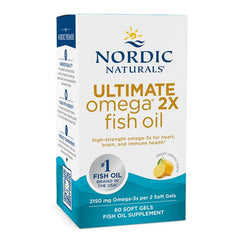Nordic Naturals Ultimate Omega 2X 2150mg Lemon 60 softgels