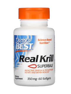 Doctor's Best Real Krill 350mg 60 softgels