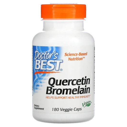 Doctor's Best Quercetin Bromelain 180 vcaps