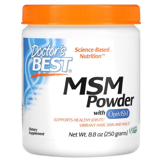 Doctor's Best MSM with OptiMSM Vegan Powder 250g