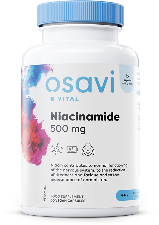 Osavi Niacinamide 500mg 60 vegan caps