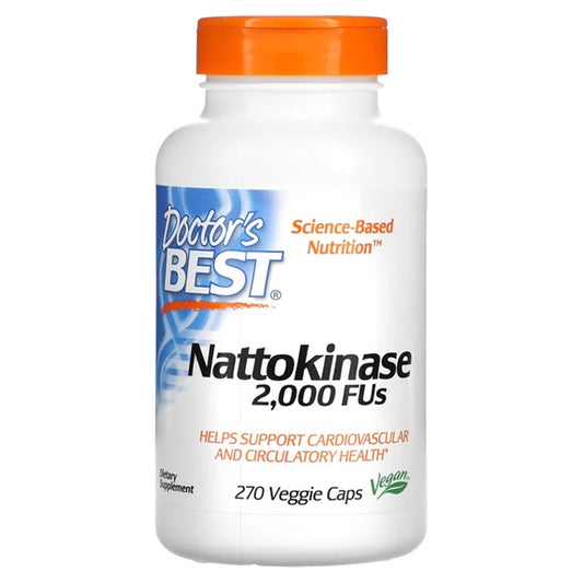 Doctor's Best Nattokinase 2000 FUs 270 vcaps