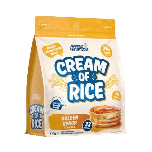 Applied Nutrition Cream of Rice Golden Syrup 1000g