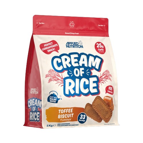 Applied Nutrition Cream of Rice Toffee Biscuit 1000g