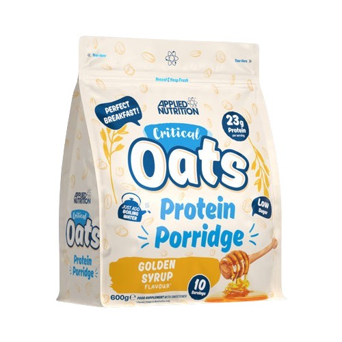 Applied Nutrition Critical Oats Protein Porridge Golden Syrup 600g