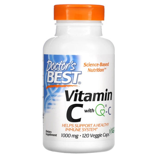 Doctor's Best Vitamin C with Q-C 1000mg 120 vcaps