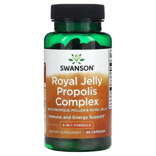 Swanson Royal Jelly Propolis Complex 60 caps