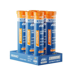 Applied Nutrition Endurance Hydration Electrolyte Effervescent Tablets Orange 6 x 20 tabs