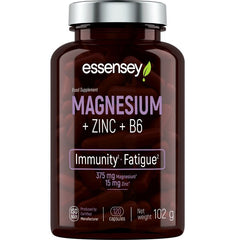 Essensey Magnesium + Zinc + B6 120 caps