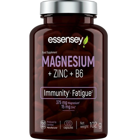 Essensey Magnesium + Zinc + B6 120 caps