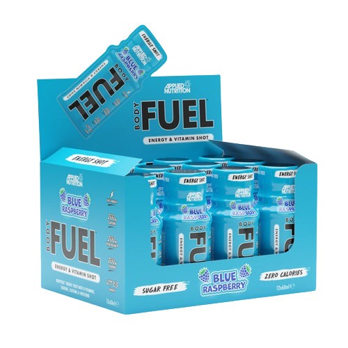 Applied Nutrition Bodyfuel Energy Shots Blue Raspberry 12 x 60 ml