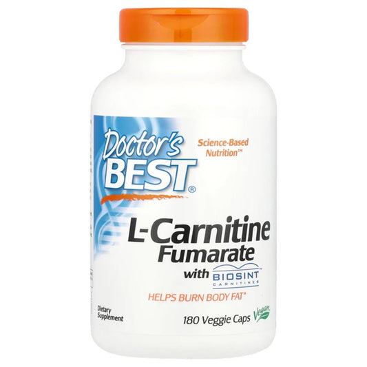 Doctor's Best L-Carnitine Fumarate with Biosint Carnitines 180 vcaps