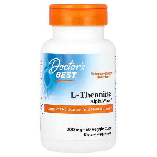 Doctor's Best L-Theanine AlphaWave 60 vcaps