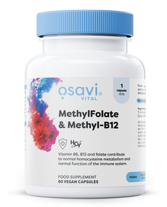 Osavi MethylFolate & Methyl-B12 60 vegan caps