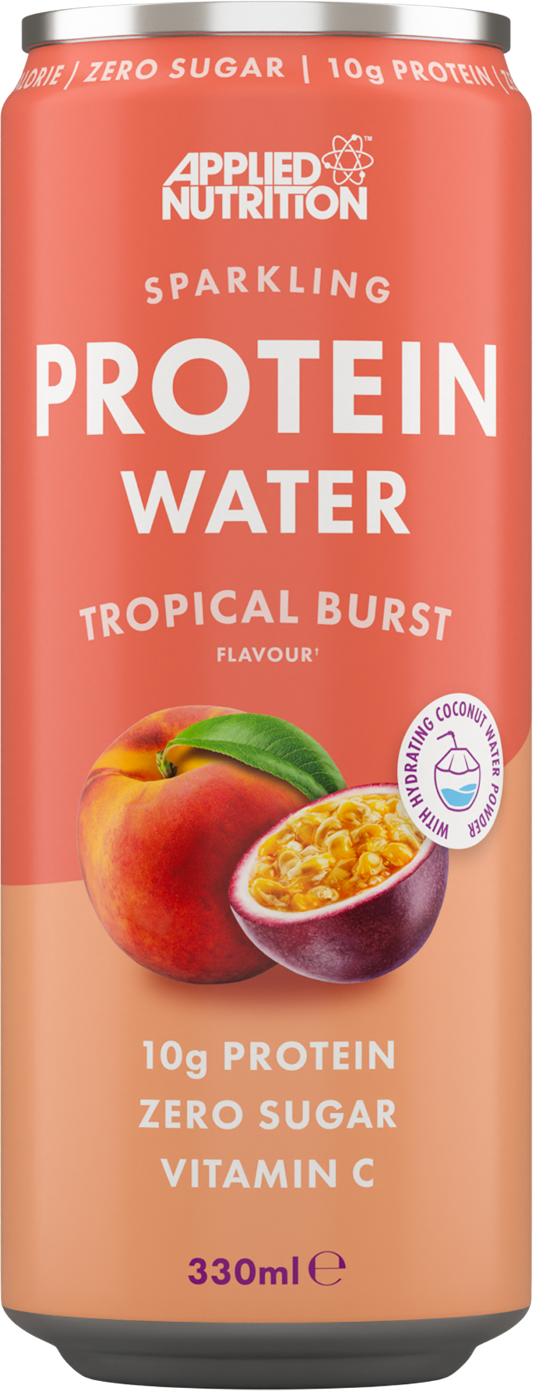 Applied Nutrition Sparkling Protein Water Tropical Burst 12 x 330 ml